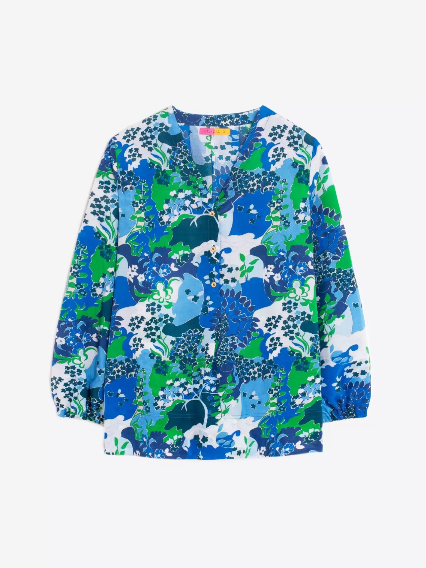 camisa_estampado_blue_blossom_3.webp Camisas | Vilagallo Camisa Estampado Blue Blossom