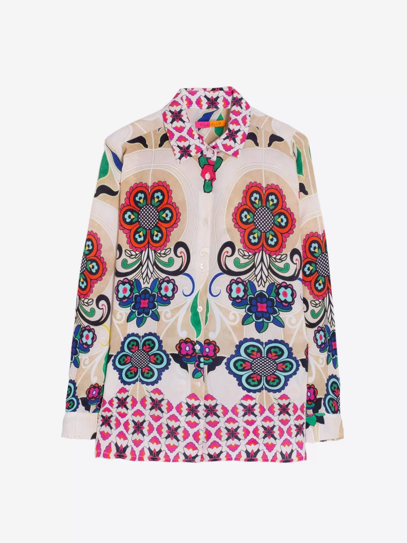 Camisas | Vilagallo Camisa Irina Floral Noveau