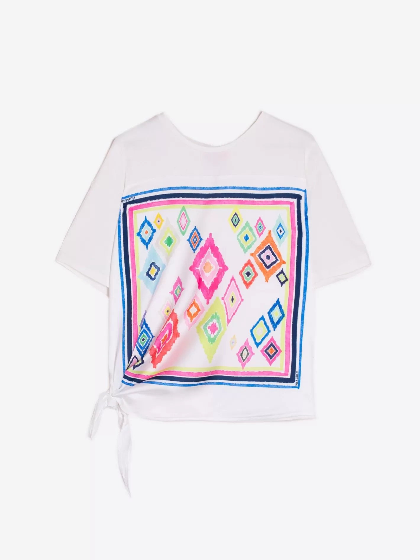 Camisetas | Vilagallo Camiseta Nudo Ikat