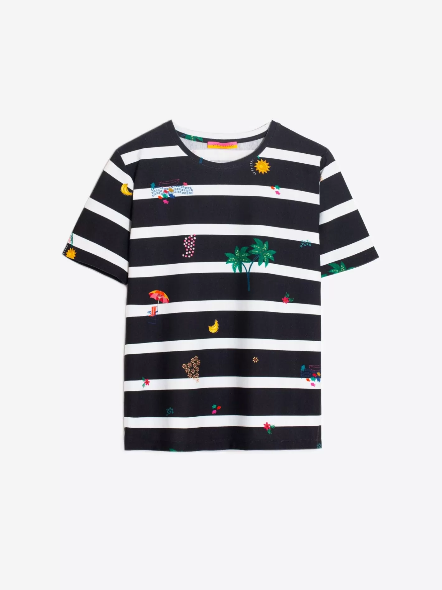 camiseta_rayas_bn_3.webp Camisetas | Vilagallo Camiseta Rayas B&N