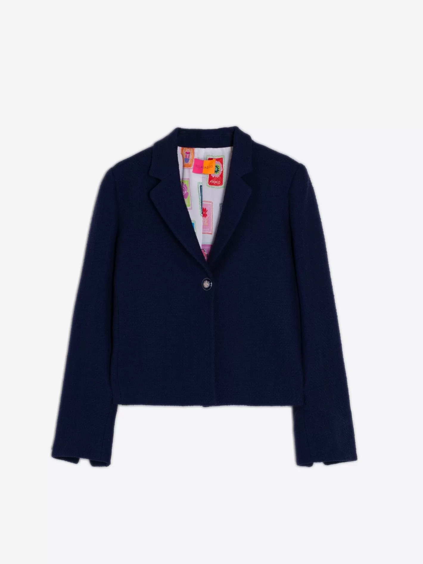 Chaquetas | Vilagallo Chaqueta Imma Navy Madelaine