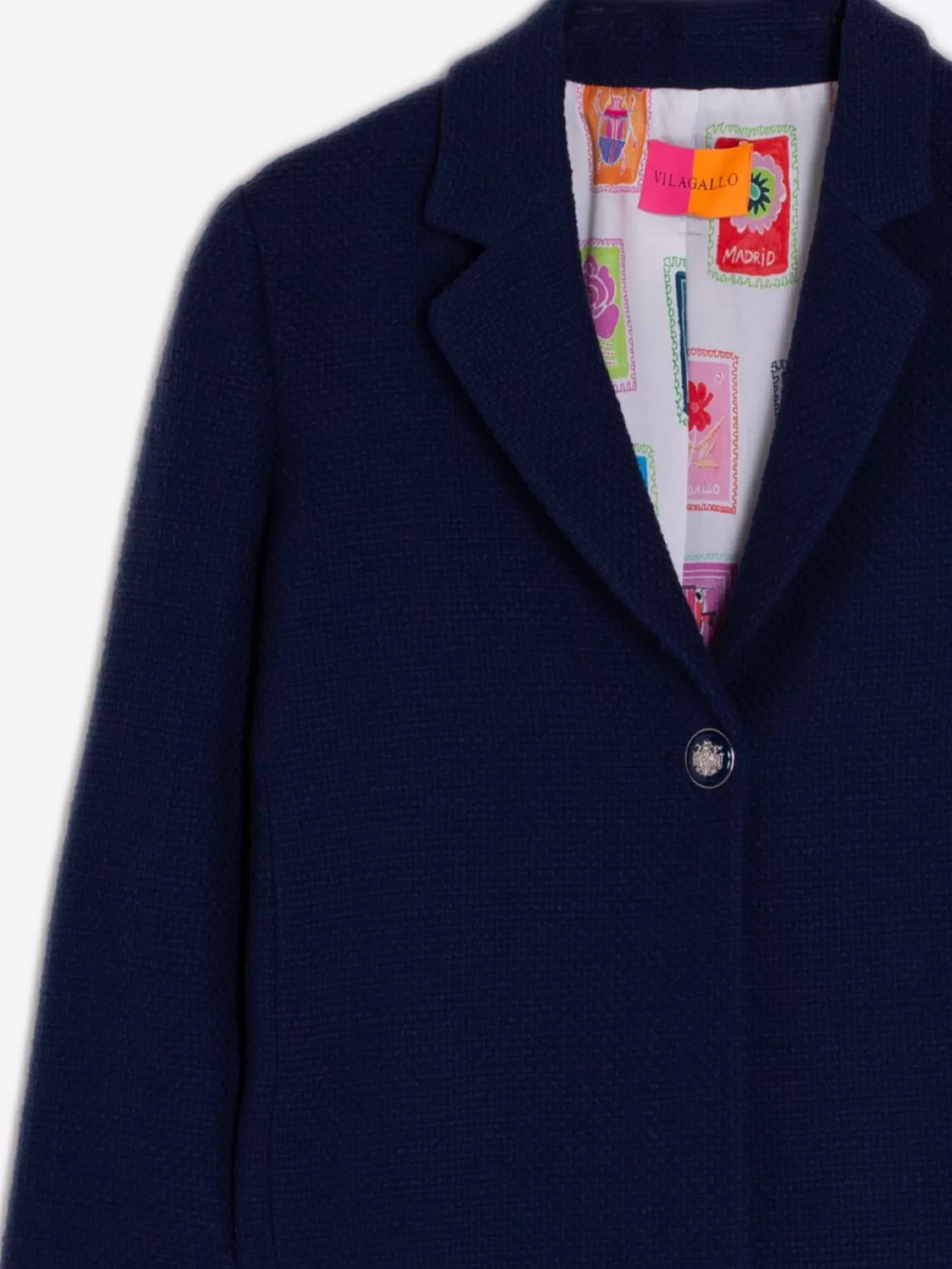 Chaquetas | Vilagallo Chaqueta Imma Navy Madelaine