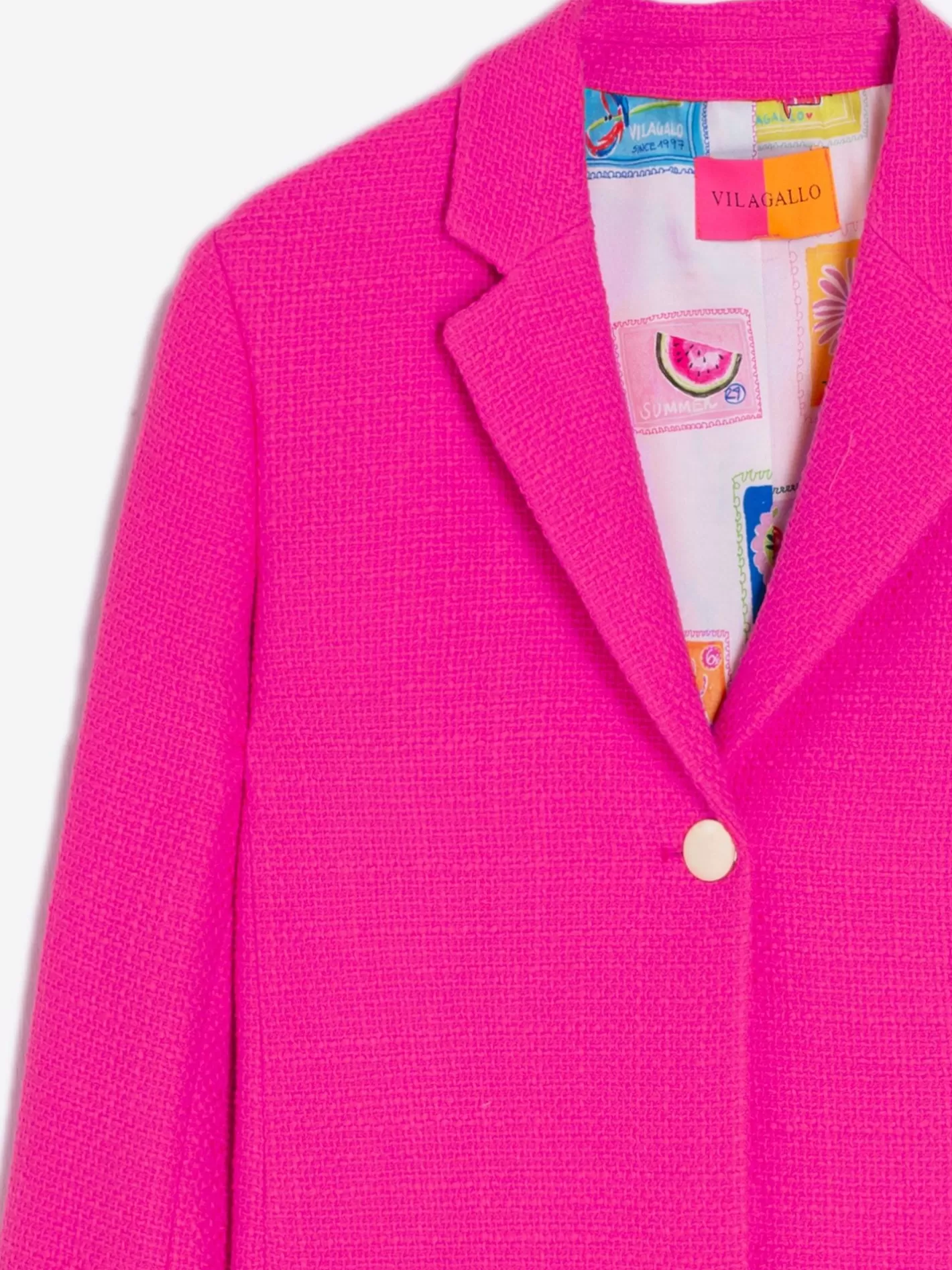 Chaquetas | Vilagallo Chaqueta Imma Pink Madelaine