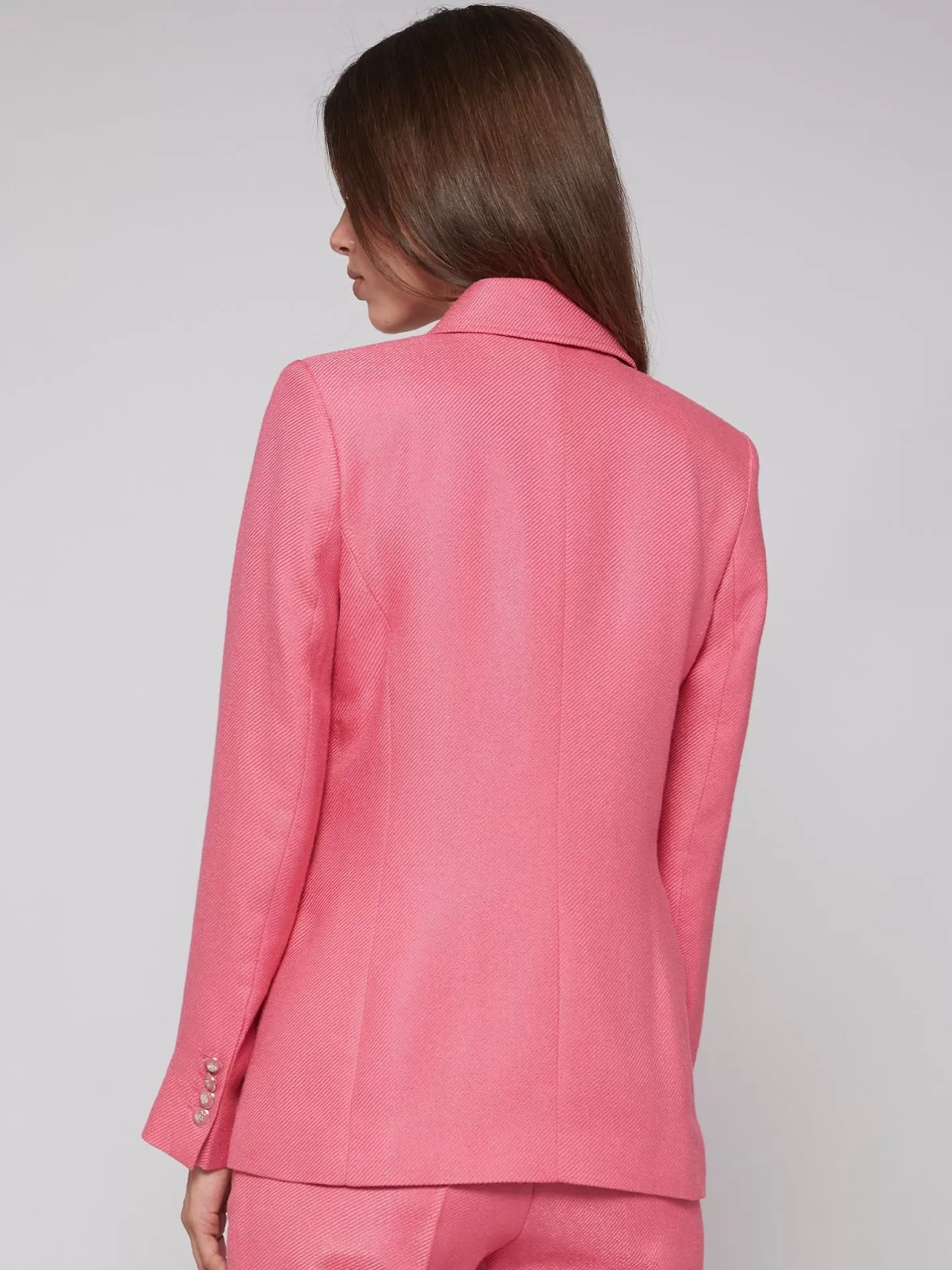 Chaquetas | Vilagallo Chaqueta Ingrid Pink Savile