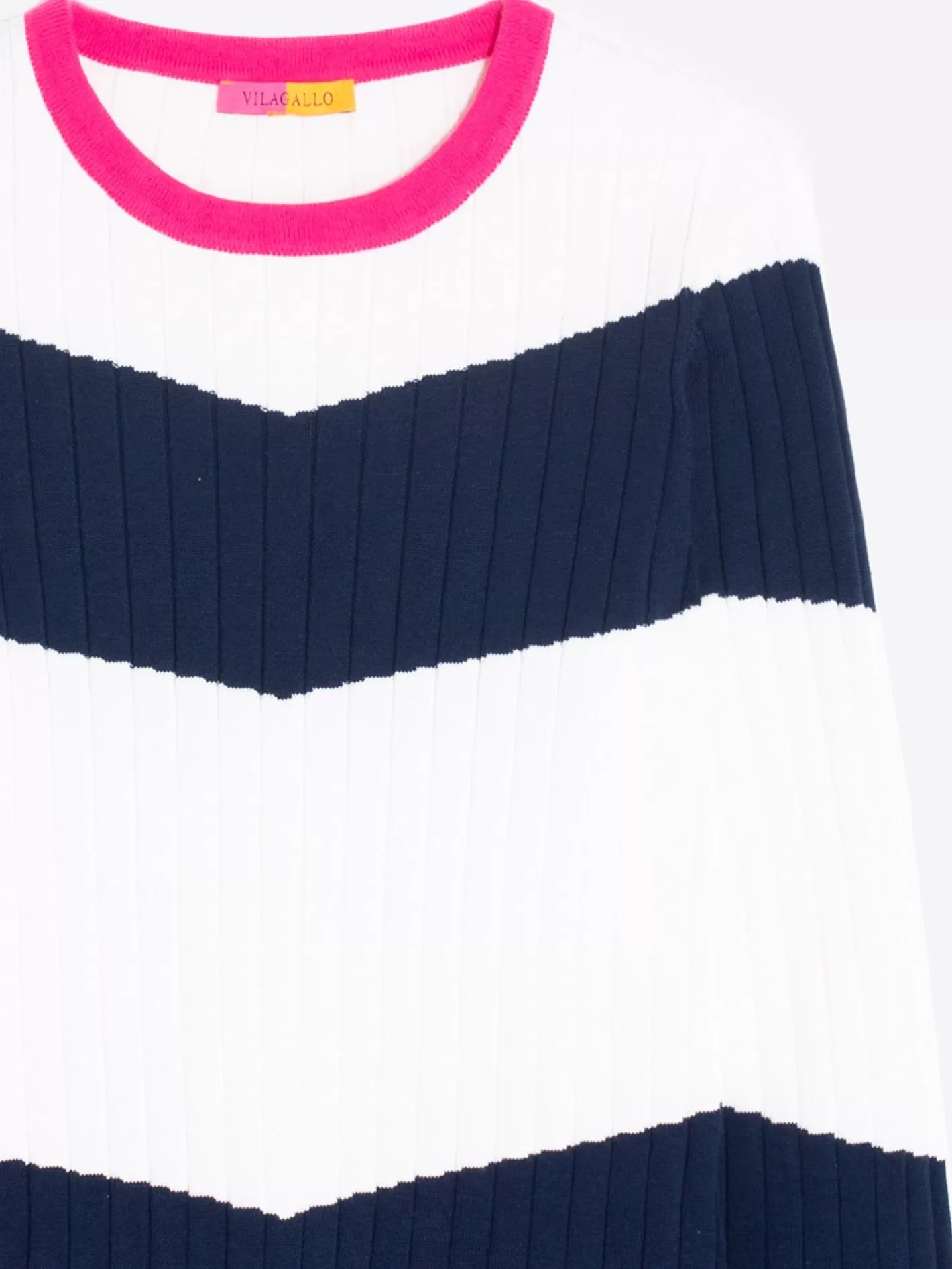 jersey_punto_canale_colour_block_3.webp Punto | Vilagallo Jersey Punto Canale Colour Block