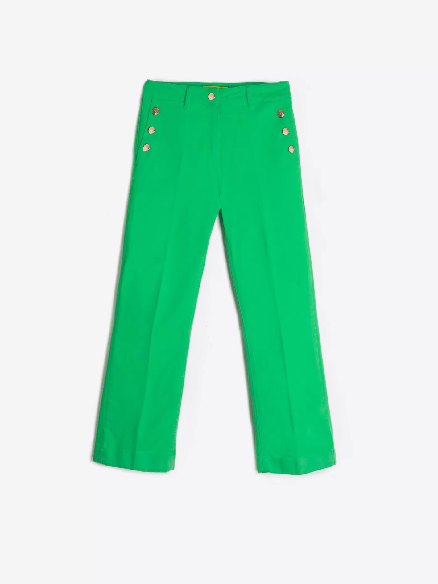 Pantalones | Vilagallo Pantalon Amelie Verde