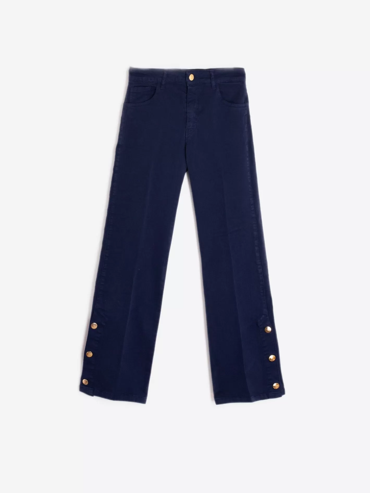 Pantalones | Vilagallo Pantalon Gabriella Navy