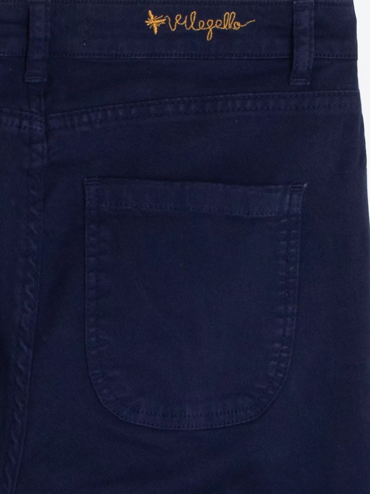 Pantalones | Vilagallo Pantalon Gabriella Navy