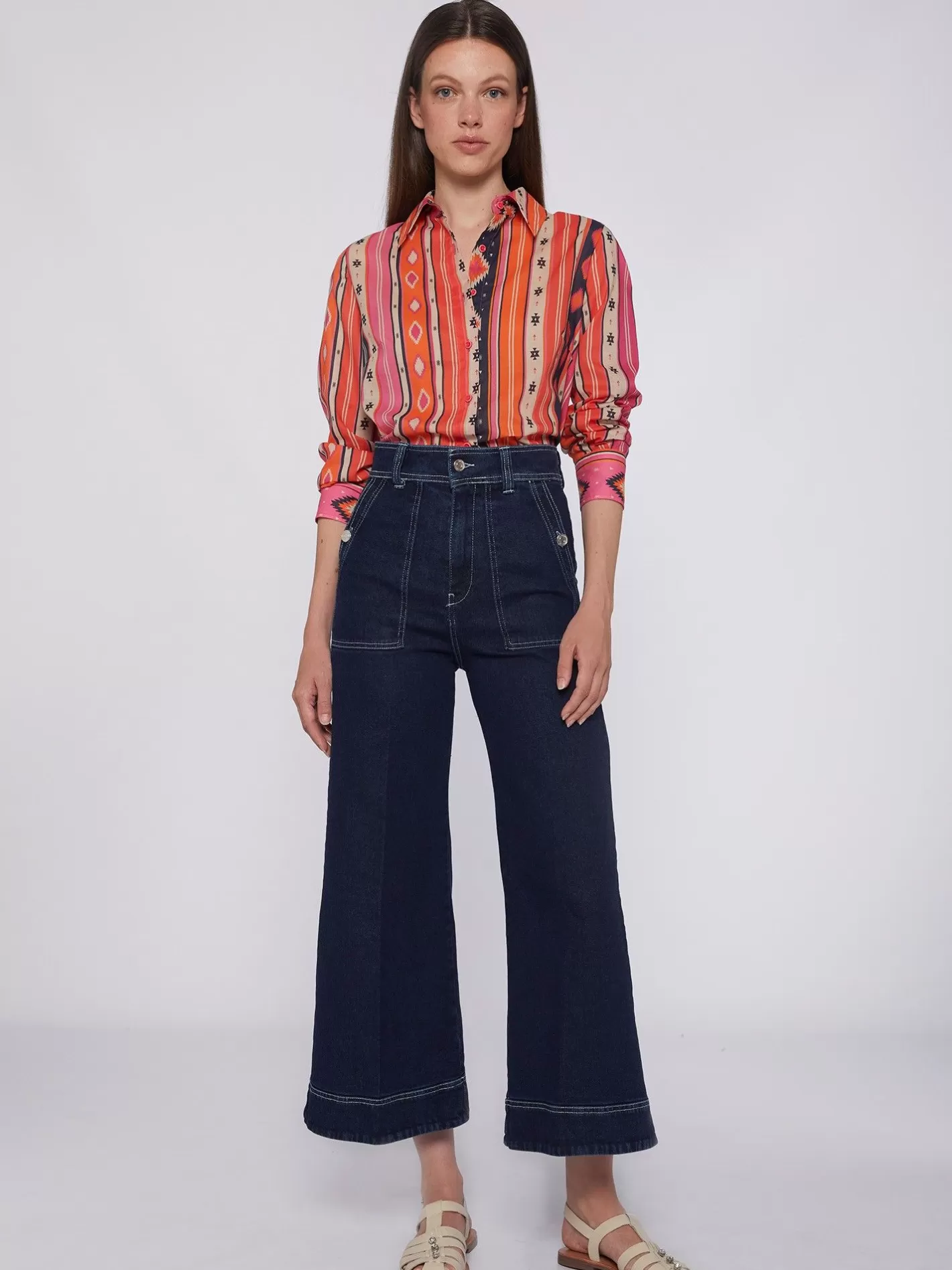 Pantalones | Vilagallo Pantalon Noa Denim