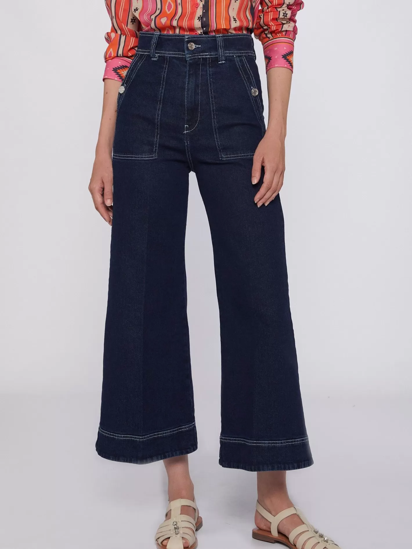 Pantalones | Vilagallo Pantalon Noa Denim