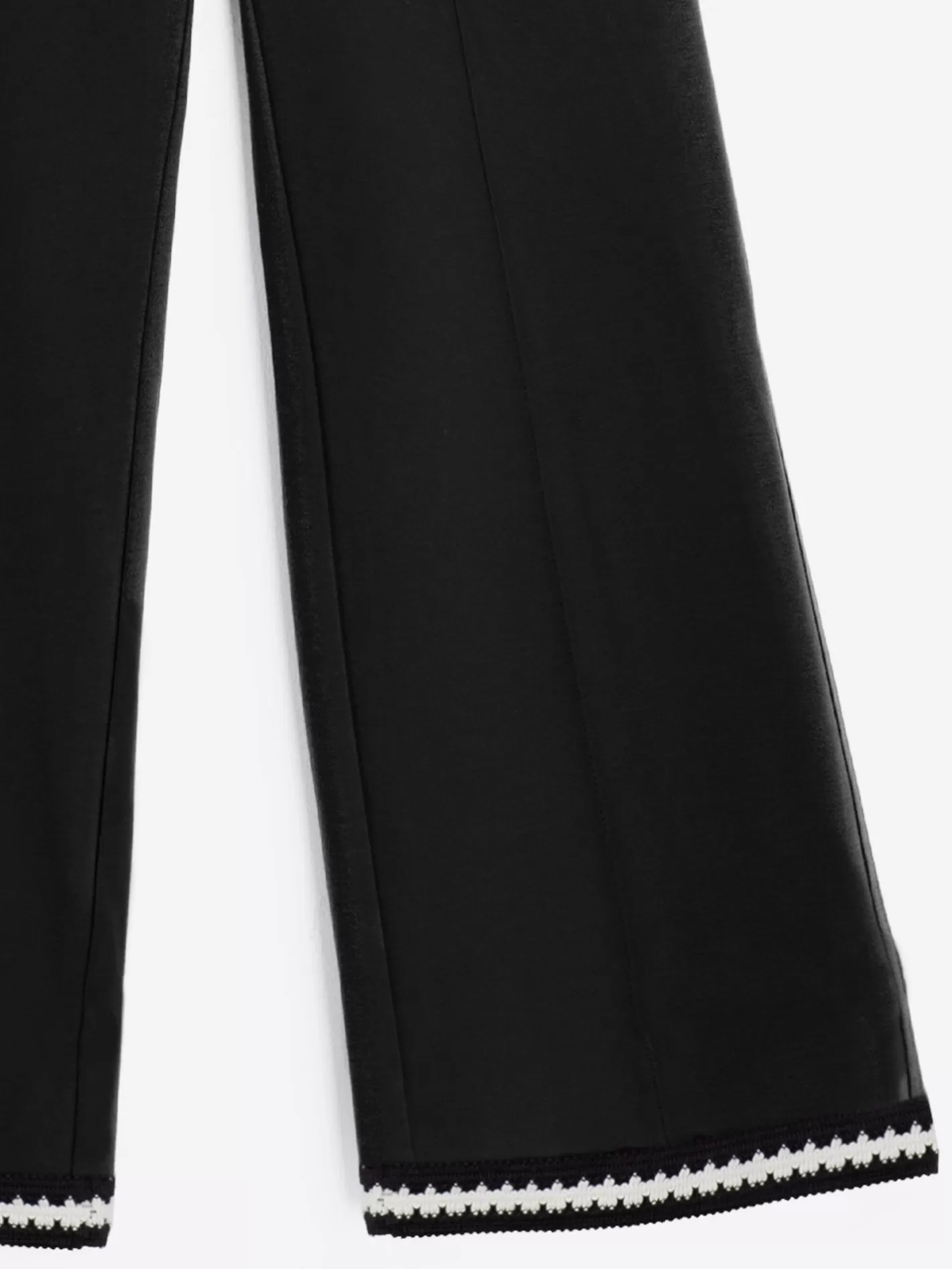 Pantalones | Vilagallo Pantalon Punto Negro Pasaman