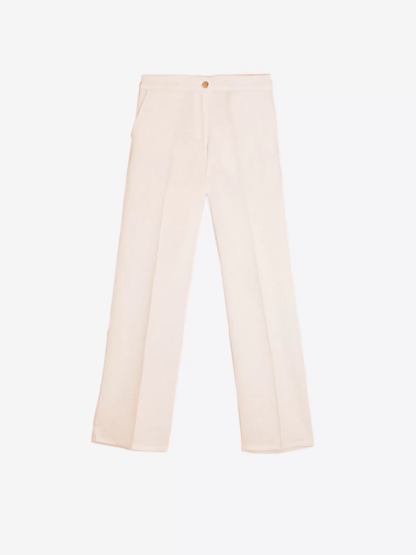 Pantalones | Vilagallo Pantalon Tiffany Crep Crudo Strech