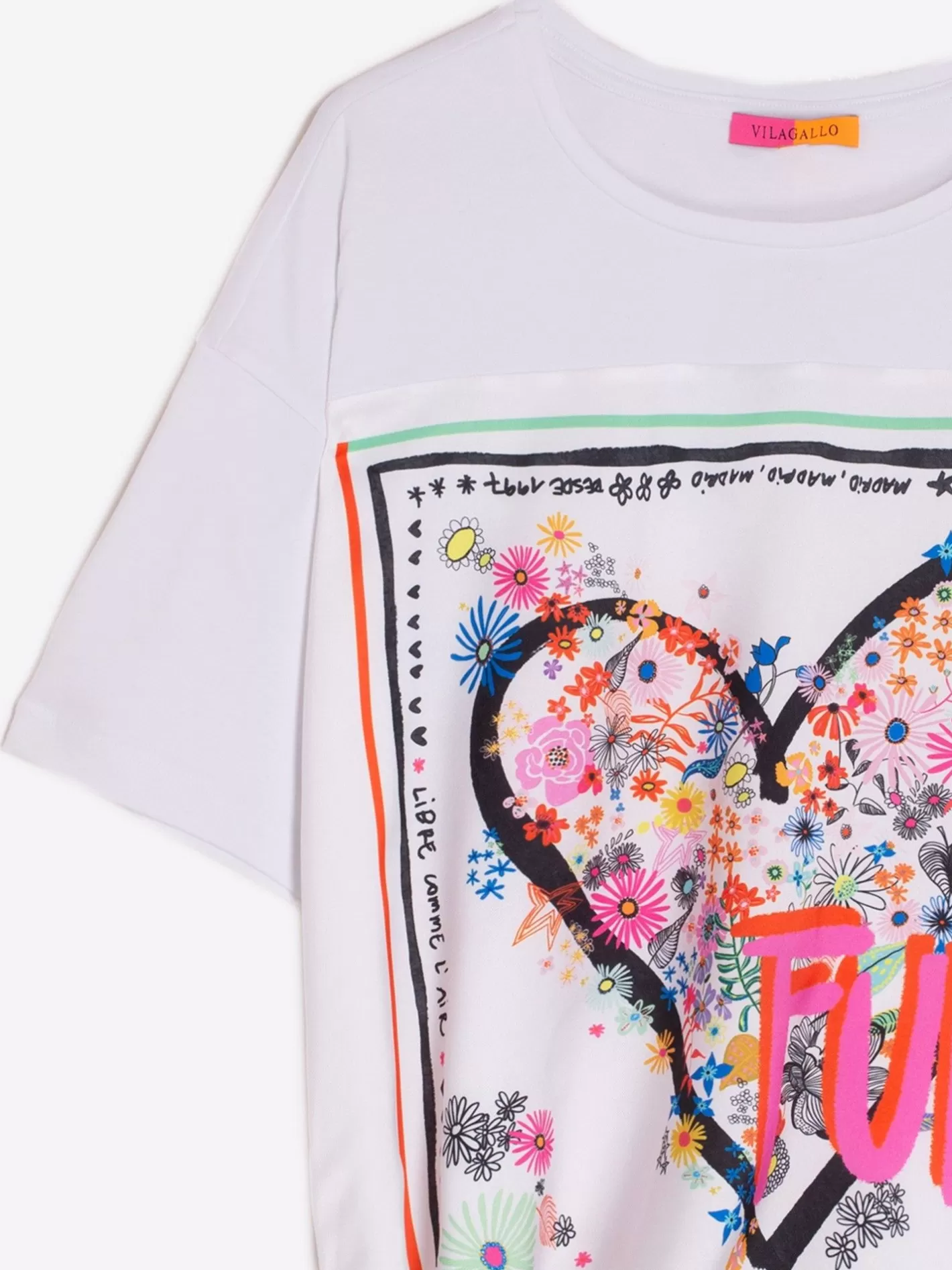 Camisetas | Vilagallo T-Shirt Victoria Love+Fun
