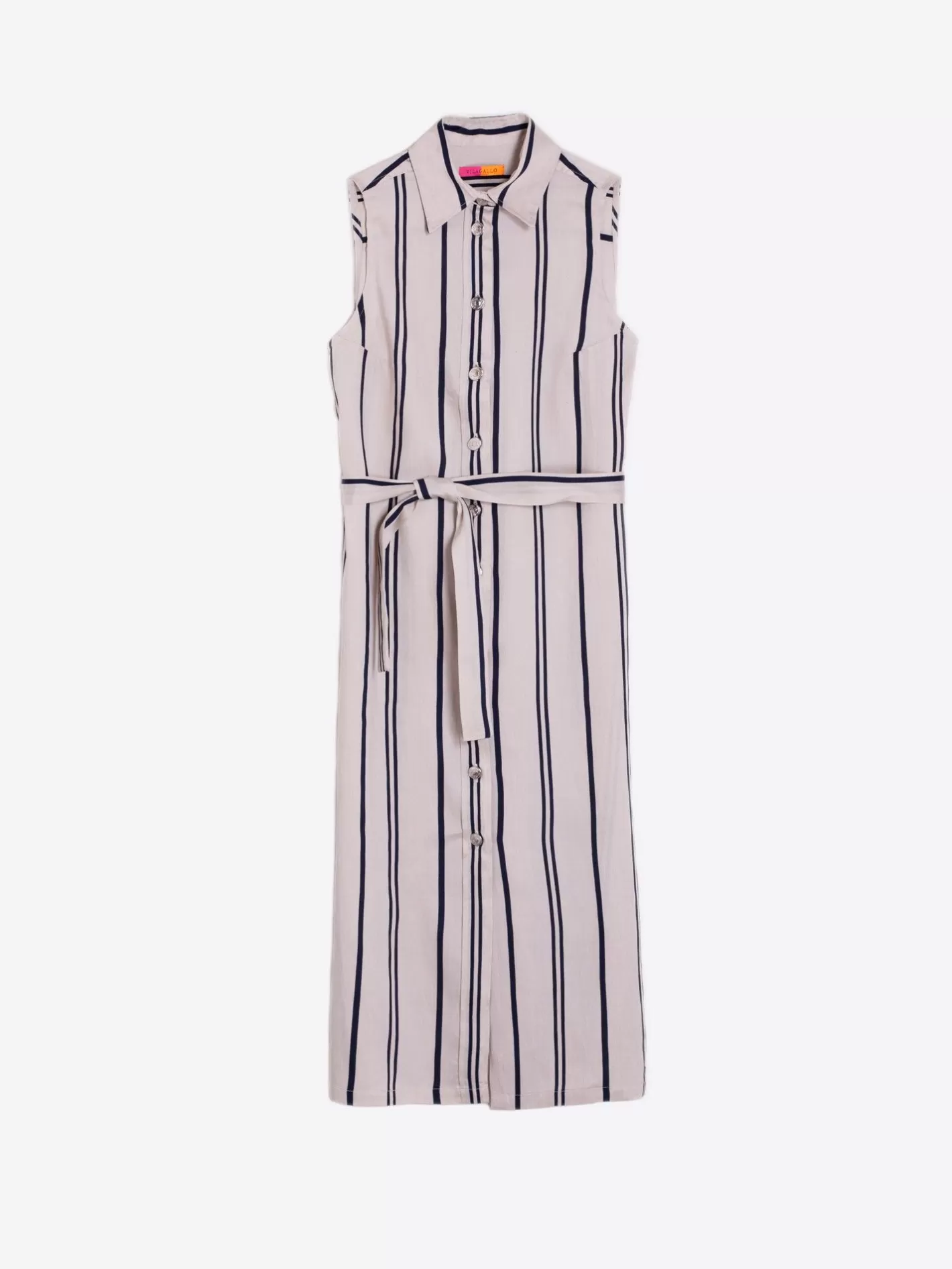 Vestidos | Vilagallo Vestido Livia Elba Stripes