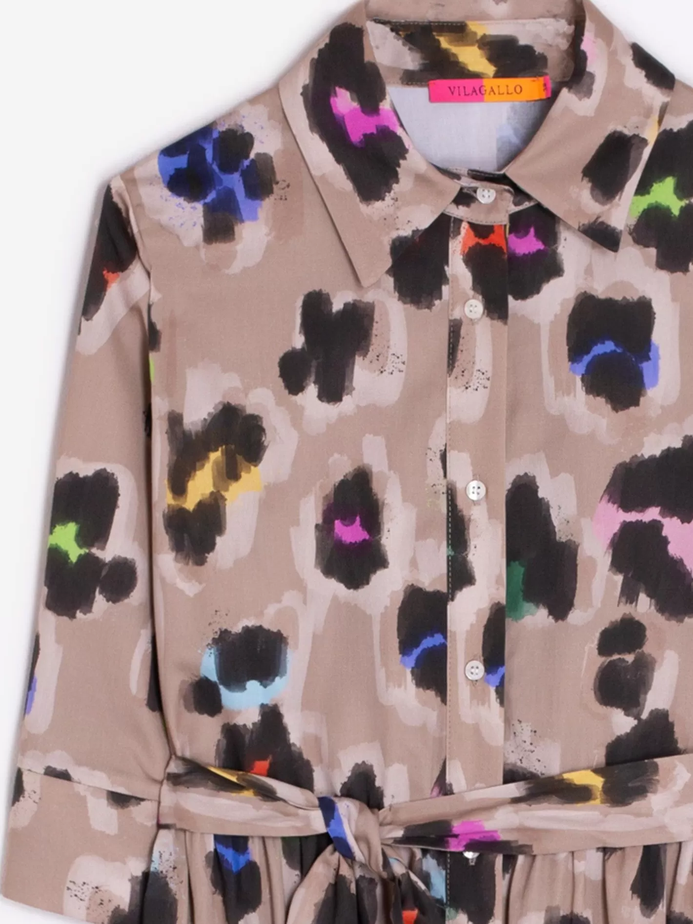 Vestidos | Vilagallo Vestido Natalia Animal Print Xl