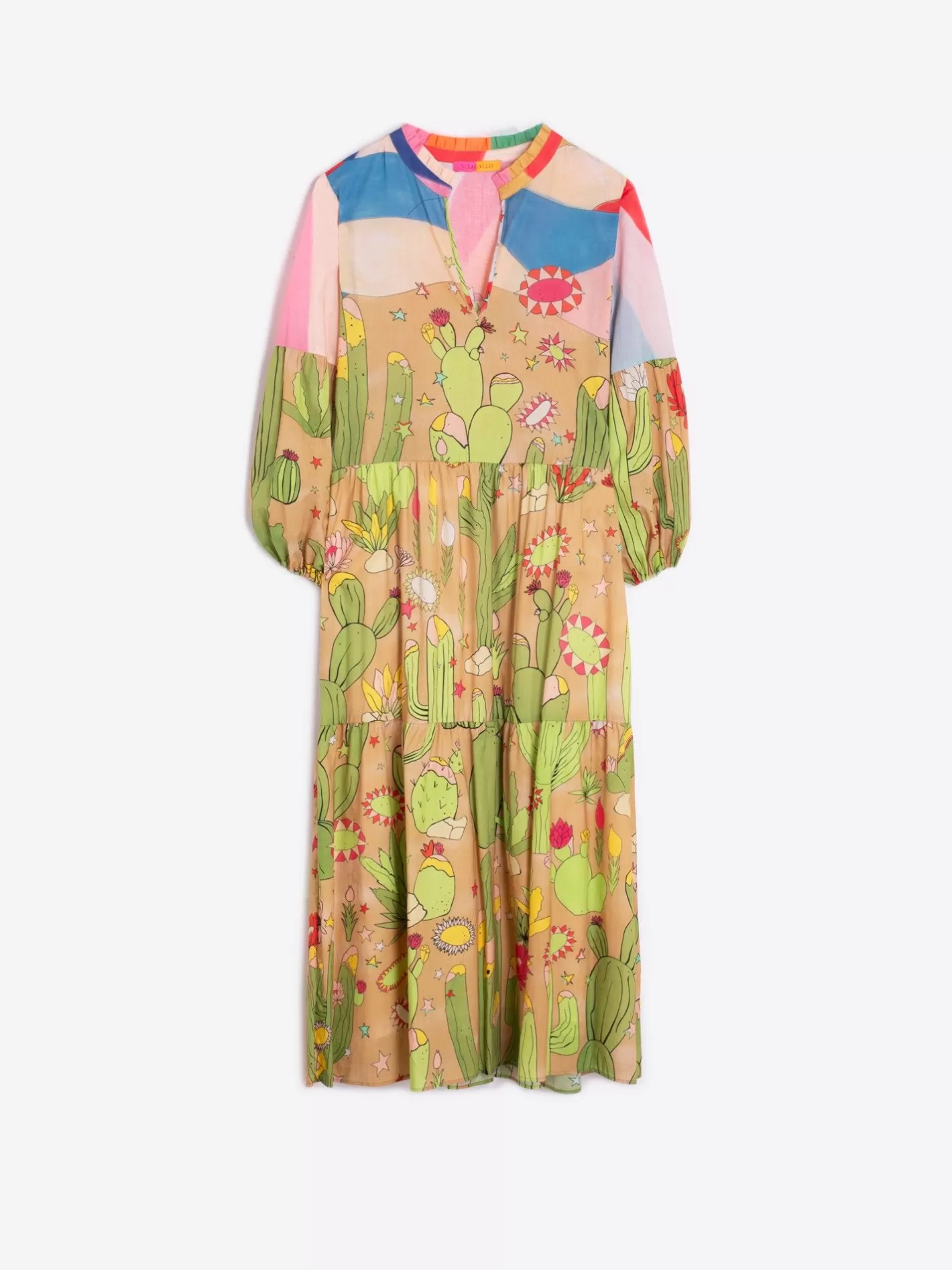 Vestidos | Vilagallo Vestido Tammy Desert Print