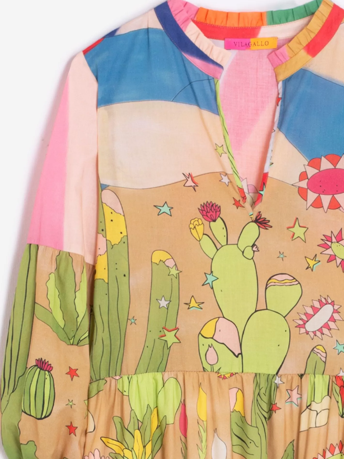 Vestidos | Vilagallo Vestido Tammy Desert Print